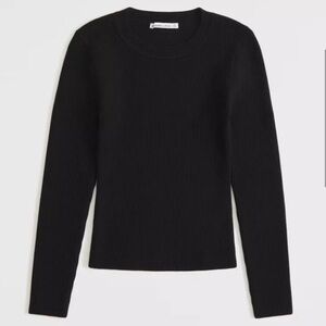 Abercrombie & Fitch Black Long Sleeve Tee
